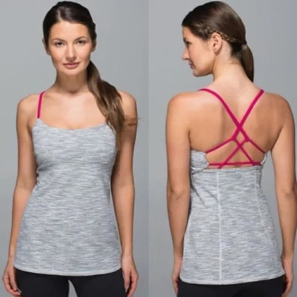 Lululemon Dancing Warrior Strappy Back‎ Athletic Tank Top 4
